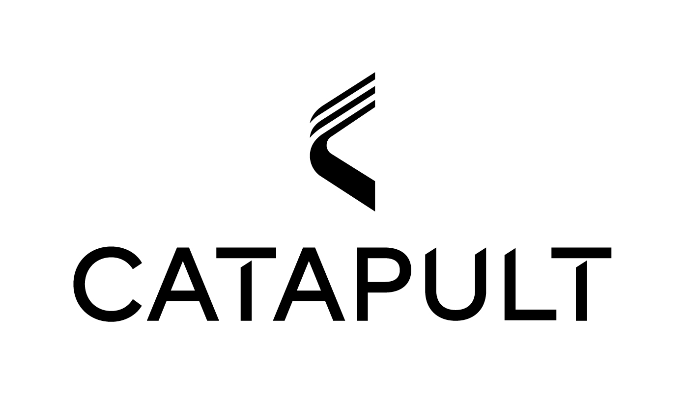 Catapult logos wordmark vertical black